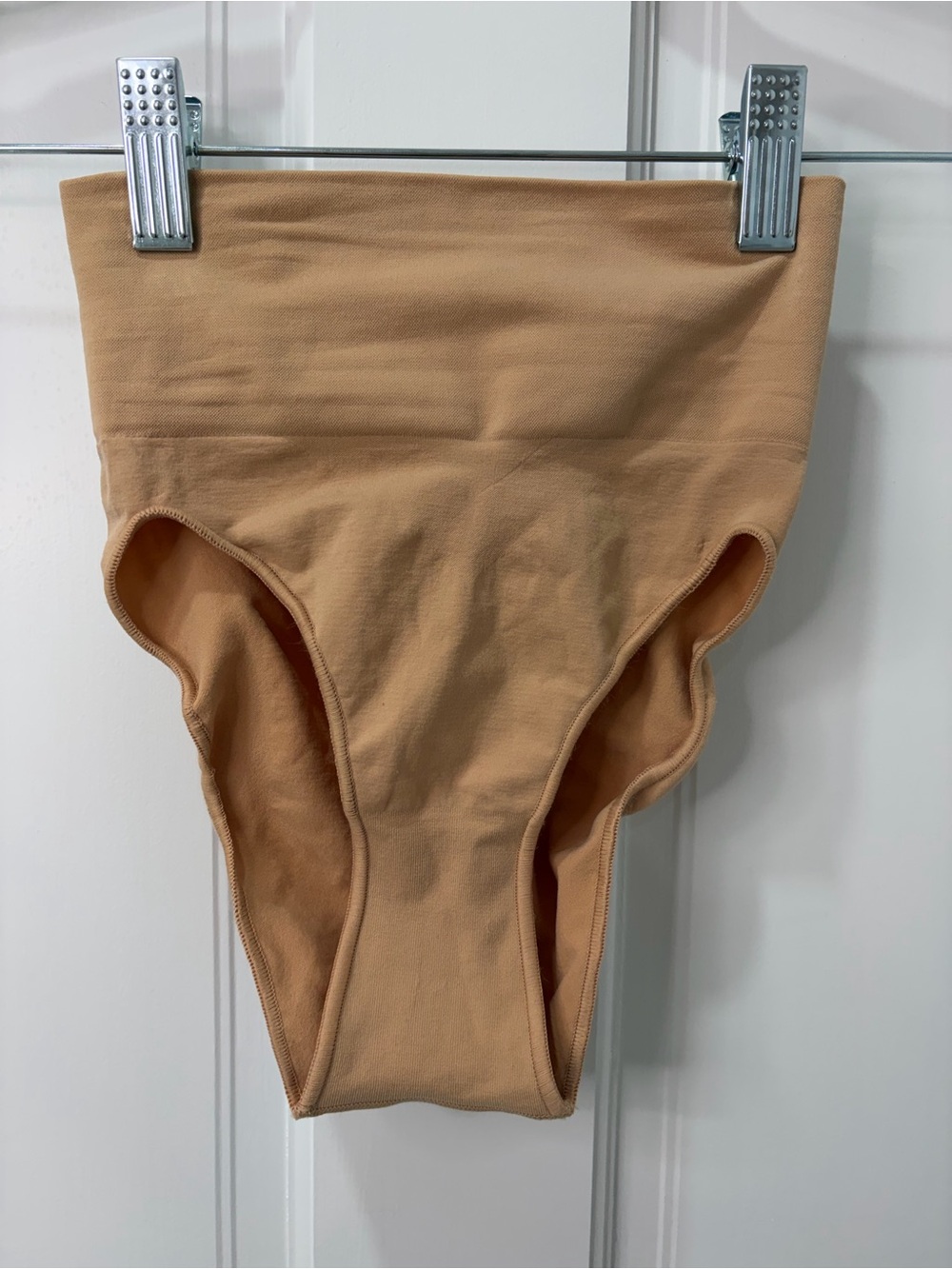SKIMS Kids High-Waist Briefs in Tan